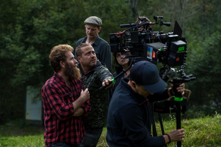 Travis Mills, Jesse V. Johnson, and Abris Gosztola at Celyddon stream — Episodes 2 and 3.