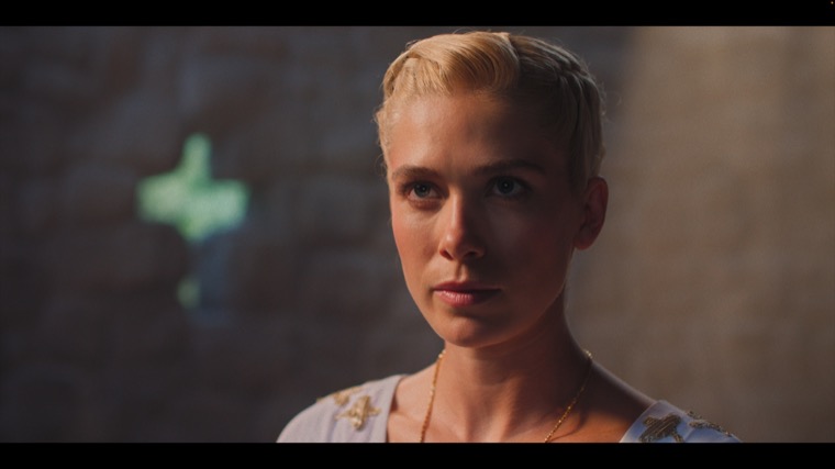 Charis (Rose Reid): “I trusted a god once, long ago. I killed him.”