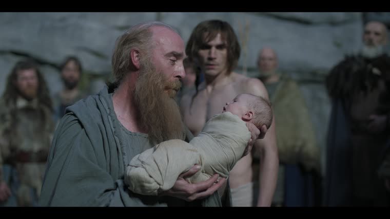 Hafgan (Paul Clerkin) names the found child Taliesin, and foretells a kingdom of summer born in his voice.