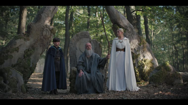 Young Merlin among the Brotherhood, as Hafgan names the Great Light and the elders call it sacrilege.
