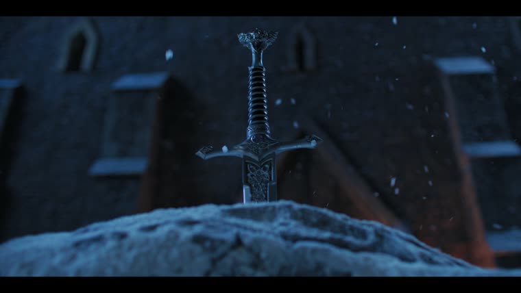 First, there is a sword. The Sword of Britain. And the sword IS Britain. The Sword in the Stone.