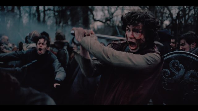 Pelleas (Alex Laurence Phillips) holds the line.