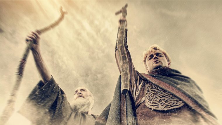 Rise of the Merlin episode 1, Island of the Mighty