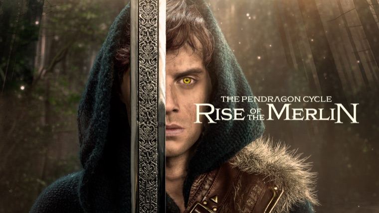 The Pendragon Cycle: Rise of the Merlin — Merlin (Tom Sharp) key art.